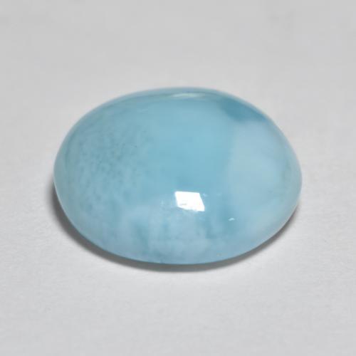 Larimar Gemstone in 1 mm (calibrated) Size for Sale, Larimar Stone in Sky Blue Color