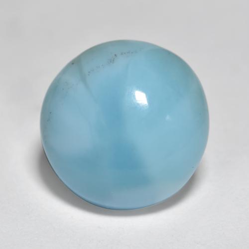 Blue Larimar 31 Carat Round From Dominican Republic Gemstone