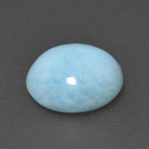 Larimar Gemstone in 10 mm (calibrated) Size for Sale, Larimar Stone in Light Blue Color