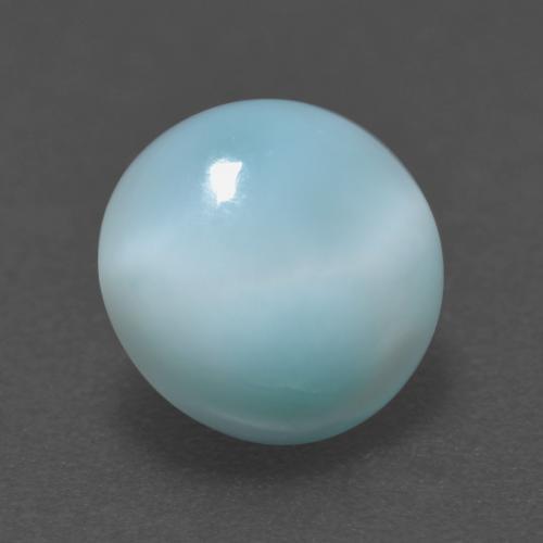 1.82 ct Blue Larimar Stone, Natural Larimar in Round Cabochon Shape for Sale