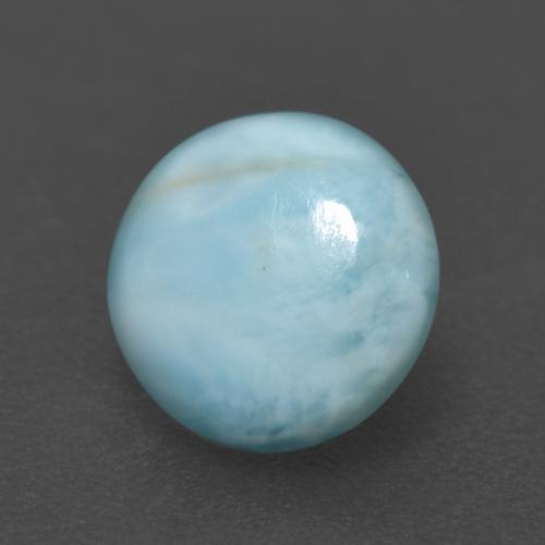 1.43 ct Blue Larimar Stone, Natural Larimar in Round Cabochon Shape for Sale