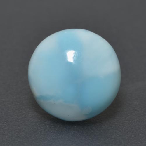 324ct Round Light Blue Larimar From Dominican Republic Dimension 9