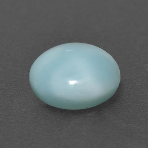 Larimar Gemstone in 9 mm (calibrated) Size for Sale, Larimar Stone in Light Sky Blue Color
