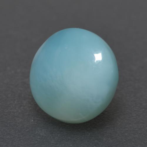 2.10 ct Blue Larimar Stone, Natural Larimar in Round Cabochon Shape for Sale