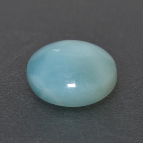 Larimar Gemstone in 8.5 mm Size for Sale, Larimar Stone in Light Blue Color