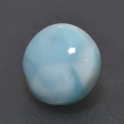 3.68 ct Blue Larimar Stone, Natural Larimar in Round Cabochon Shape for Sale