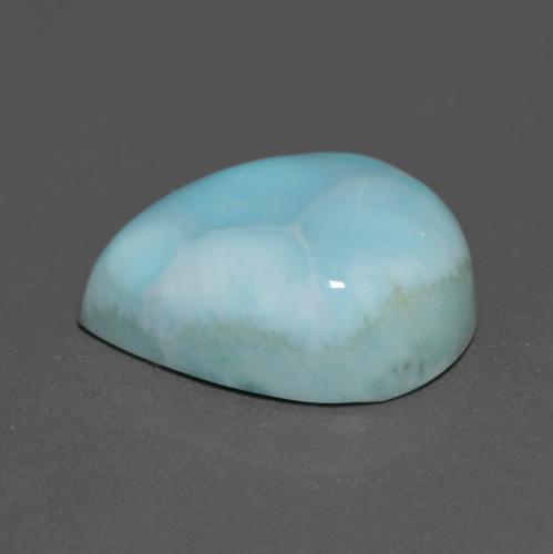 Larimar Gemstone in 16 x 12 mm (calibrated) Size for Sale, Larimar Stone in Light Greenish Blue Color
