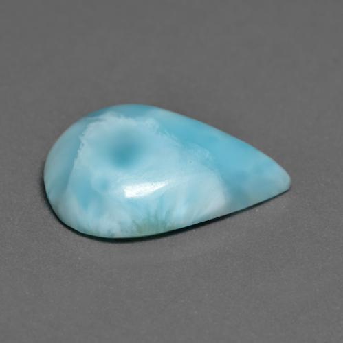 Larimar Gemstone in 16 x 12 mm (calibrated) Size for Sale, Larimar Stone in Bright Blue Green Color