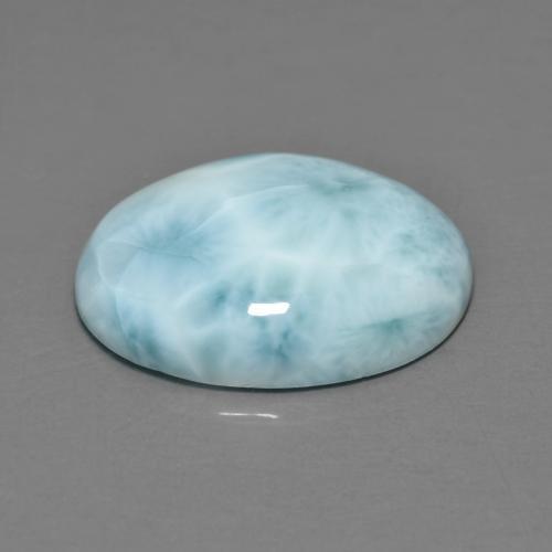 Larimar Gemstone in 16 x 12 mm (calibrated) Size for Sale, Larimar Stone in Light Blue Color