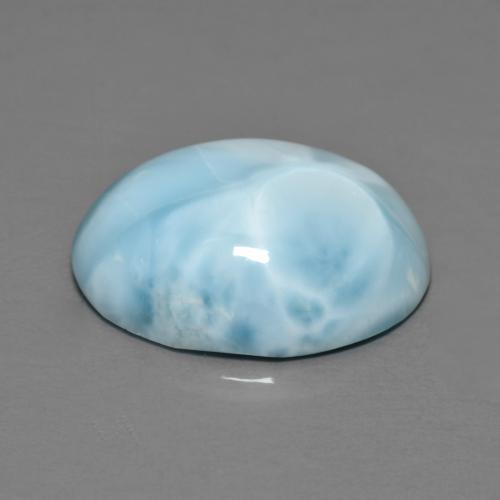Larimar Gemstone in 16 x 12 mm (calibrated) Size for Sale, Larimar Stone in Aqua Blue Color