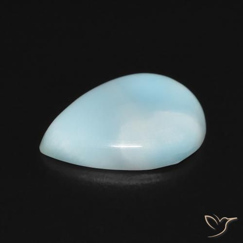 Larimar Gemstone in 13 x 9 mm (calibrated) Size for Sale, Larimar Stone in Blue Green Color
