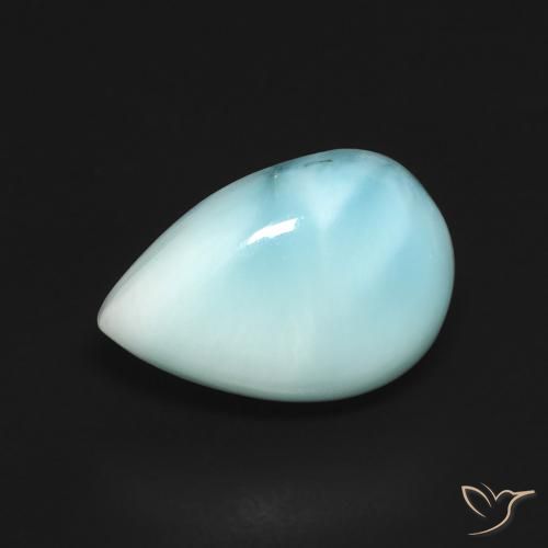 2,83 ct Birnen-Larimar, 11,8 x 8 mm Aus der Dominikanischen Republik, Photo A