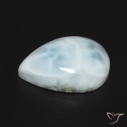 Larimar Gemstone in 16 x 12 mm (calibrated) Size for Sale, Larimar Stone in Blue Green Color