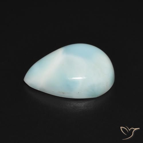 Larimar Gemstone in 13 x 9 mm (calibrated) Size for Sale, Larimar Stone in Blue Green Color