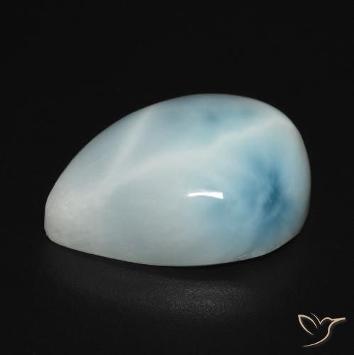 Larimar Gemstone in 16 x 12 mm (calibrated) Size for Sale, Larimar Stone in Blue Green Color