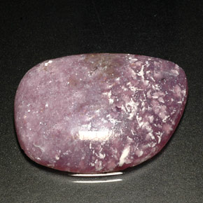 20.92 ct Violet Lepidolite Gemstone, Lepidolite Gem in Fancy Cabochon Shape for Sale.