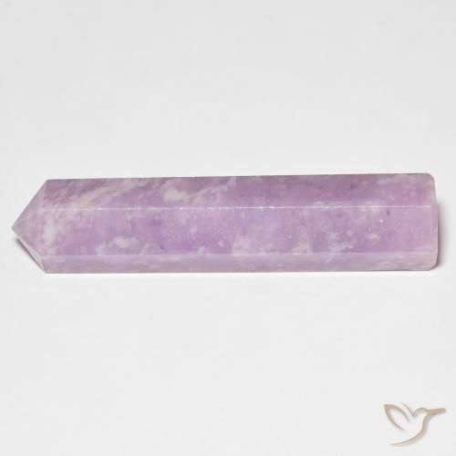 Lepidolite Gemstone in 39.1 x 9.3 mm Size for Sale, Lepidolite Stone in Light Violet Color