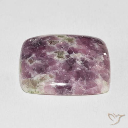 Lepidolite Gemstone in 23.5 x 21.2 mm Size for Sale, Lepidolite Stone in Multicolor Color