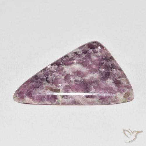 Lepidolite Gemstone in 33 x 26.6 mm Size for Sale, Lepidolite Stone in Multicolor Color