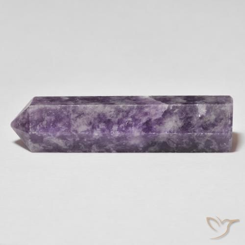 33.05ct Natural Dark Violet Lepidolite, Fancy, Opaque