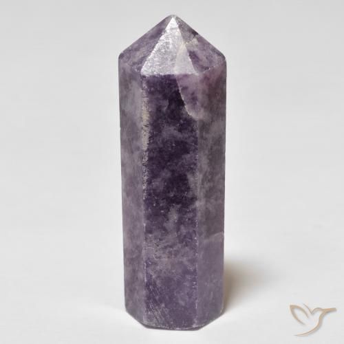 32.08ct Natural Mauve Violet Lepidolite, Fancy, Opaque