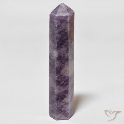 23.98ct Natural Mauve Violet Lepidolite, Fancy, Opaque