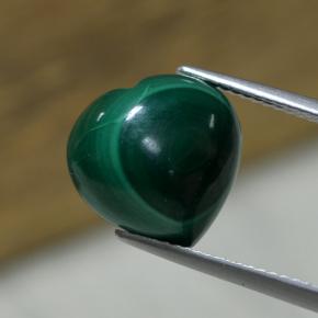 8.3ct Heart Cabochon Multicolor Green Malachite Gem for sale 8.3ct Heart Cabochon Multicolor Green Malachite Gem (ID: 306724)