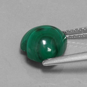 Malachite Gemstone in 9 x 9 mm (calibrated) Size for Sale, Malachite Stone in Multicolor Green Color