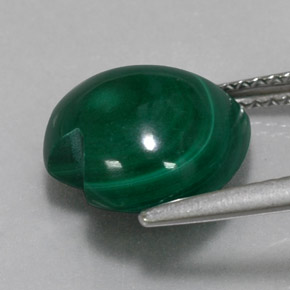 Malachite Gemstone in 11 x 11 mm (calibrated) Size for Sale, Malachite Stone in Multicolor Green Color