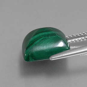 Malachite Gemstone in 11 x 11 mm (calibrated) Size for Sale, Malachite Stone in Multicolor Green Color
