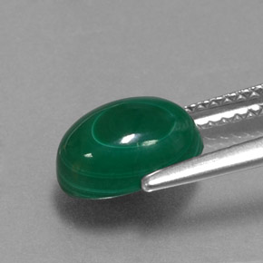 Malachite Gemstone in 9 x 7 mm (calibrated) Size for Sale, Malachite Stone in Multicolor Green Color