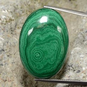 64.1ct Oval Cabochon Multicolor Green Malachite Gem for sale 64.1ct Oval Cabochon Multicolor Green Malachite Gem (ID: 484082)