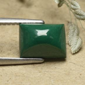 Malachite Gemstone in 8.7 x 6.7 mm Size for Sale, Malachite Stone in Multicolor Green Color