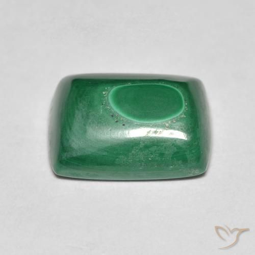 Malachite Gemstone in 12 x 10 mm (calibrated) Size for Sale, Malachite Stone in Green Color