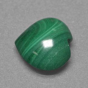 2.3ct Heart Cabochon Multicolor Green Malachite Gem for sale 2.3ct Heart Cabochon Multicolor Green Malachite Gem (ID: 499633)