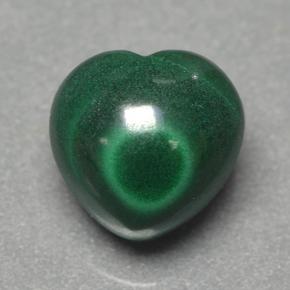 3ct Heart Cabochon Multicolor Green Malachite Gem for sale 3ct Heart Cabochon Multicolor Green Malachite Gem (ID: 499634)