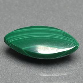 Malachite Gemstone in 13 x 6.2 mm Size for Sale, Malachite Stone in Multicolor Green Color