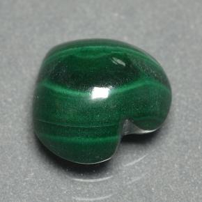 3ct Heart Cabochon Multicolor Green Malachite Gem for sale 3ct Heart Cabochon Multicolor Green Malachite Gem (ID: 500310)