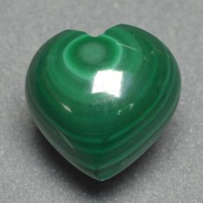 2.5ct Heart Cabochon Multicolor Green Malachite Gem for sale 2.5ct Heart Cabochon Multicolor Green Malachite Gem (ID: 500312)