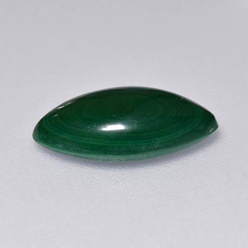 Malachite Gemstone in 12 x 6 mm (calibrated) Size for Sale, Malachite Stone in Medium Green Color