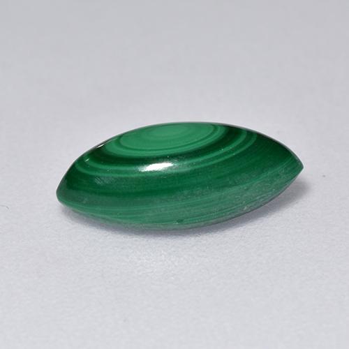 Malachite Gemstone in 11 x 5.3 mm Size for Sale, Malachite Stone in Green Color