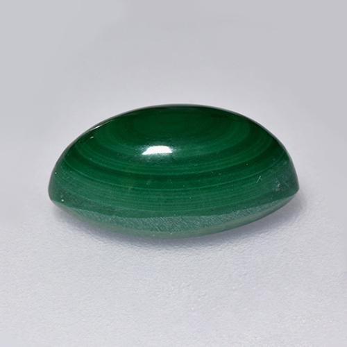 Malachite Gemstone in 11.5 x 6 mm Size for Sale, Malachite Stone in Medium Green Color