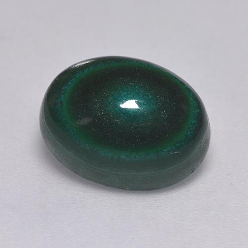 Medium Green Малахит Камень - 5ct Овал Кабошон (ID: 526093)