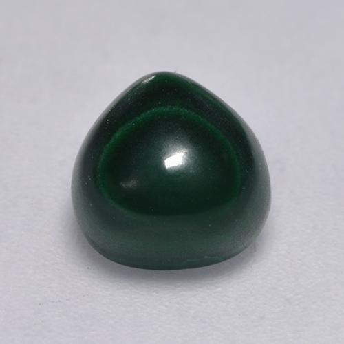 Multicolor Green Malachite Gem - 2.1ct Pear Cabochon (ID: 526096)