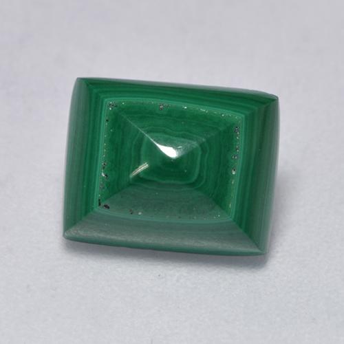 Medium Green Malachite Gem - 3.2ct Baguette Cabochon (ID: 526297)