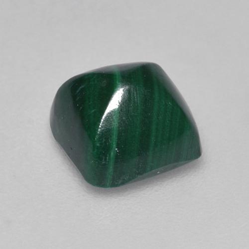 Verde multicolor Malaquita Gema - 2.1ct Cabujón forma Cojín (ID: 526395)