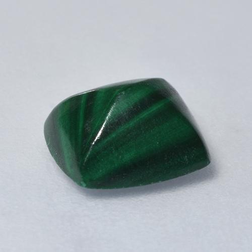 Malachite Gemstone in 7.1 x 6.5 mm Size for Sale, Malachite Stone in Multicolor Green Color