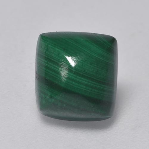 Medium Green Malachite Gem - 2.2ct Baguette Cabochon (ID: 526543)
