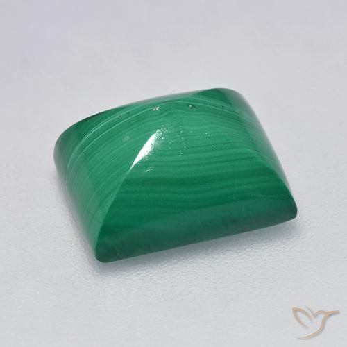 Malachite Gemstone in 10 x 8 mm (calibrated) Size for Sale, Malachite Stone in Green Color