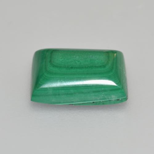 Malachite Gemstone in 9.5 x 7.3 mm Size for Sale, Malachite Stone in Medium Green Color